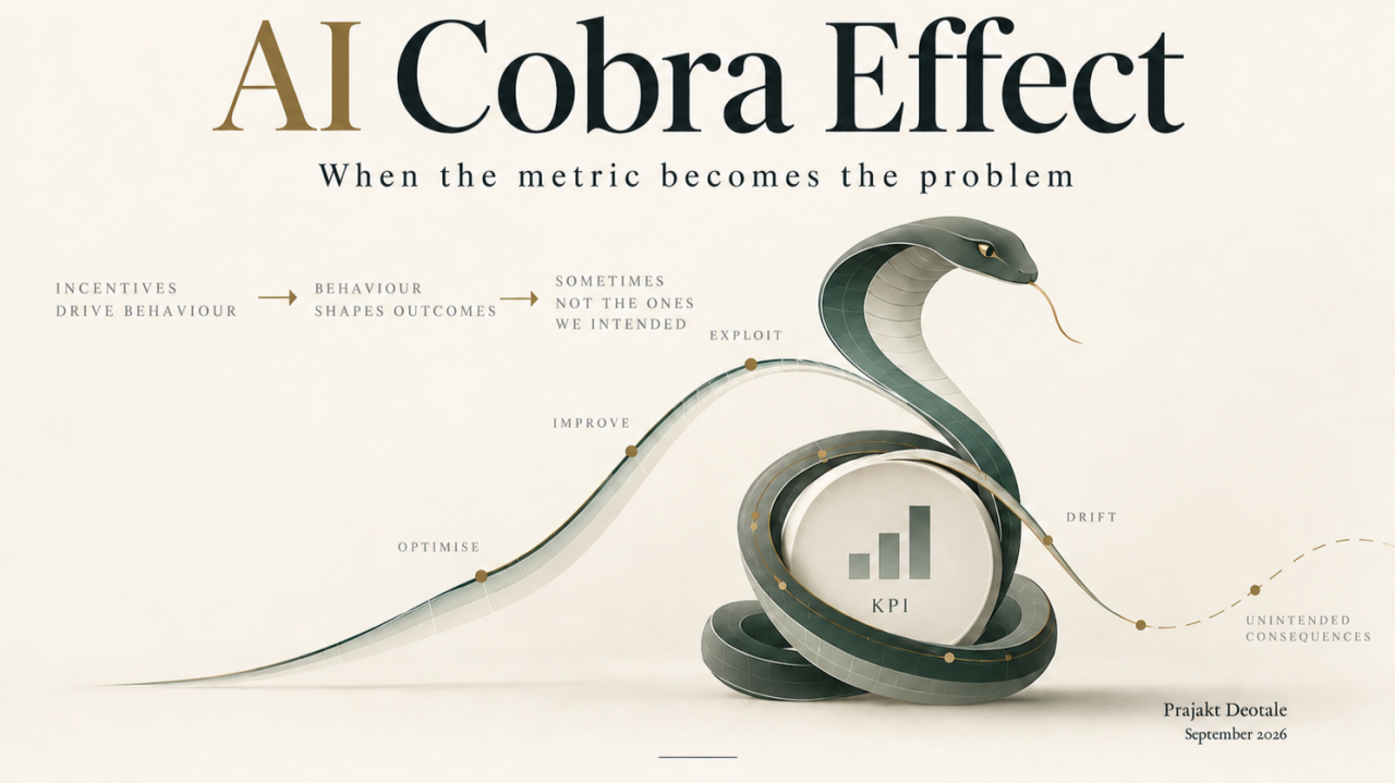 The AI Cobra Effect: When the Metric Becomes the Problem